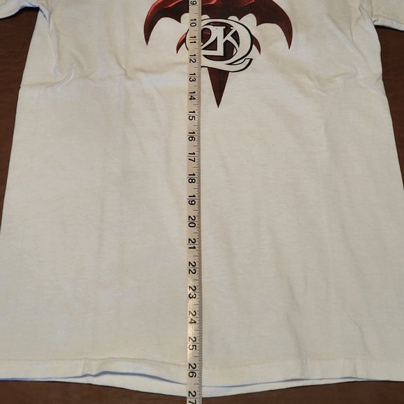 Vintage Queensryche 2000 Tour "Q2K" Concert T-Shirt White Men's Small - Picture 3 of 6